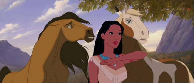 Malinalli degüella al caballo