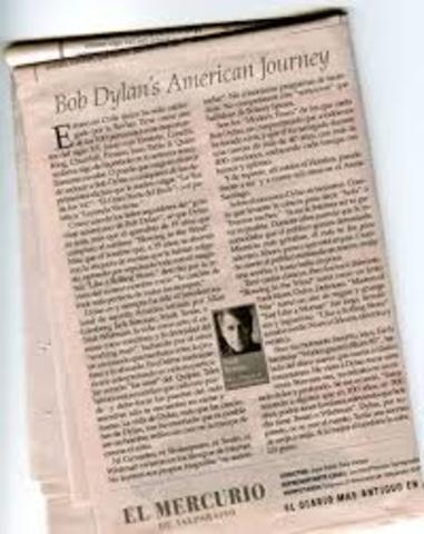 Primer periódico en inglés