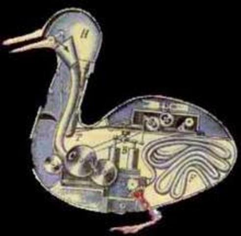 Le canard digérateur - Jacques de Vaucanson