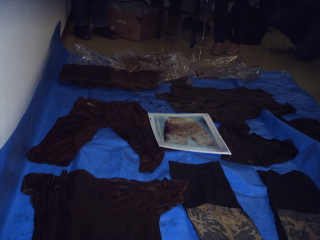 Policia encontra 5 peças de roupa na fábrica de miso