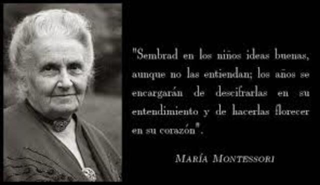 MARIA MONTESSORI. IMPORTANCIA DEL JUEGO