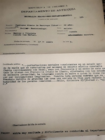 Delirio Místico "Enviada por Dios"