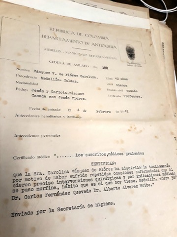 Toxicomania: "adiccion a la morfina"