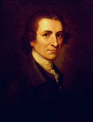 Thomas Paine moves to America