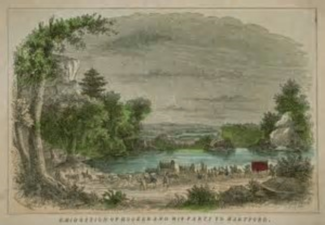 Puritans establish the colony of Connecticut.