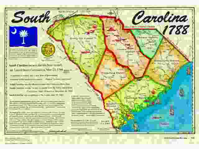 South Carolina was formed