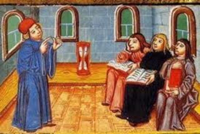 PEDAGOGÍA ESCOLÁSTICA (1200 - 1300)