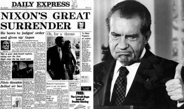 Nixon turns in tapes