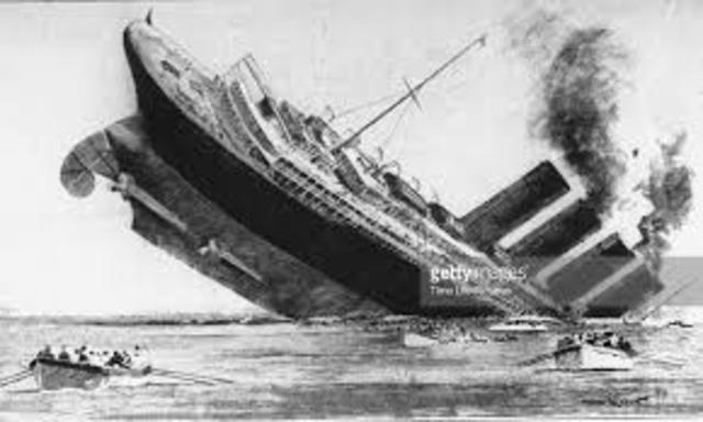 Sinking of Lusitania