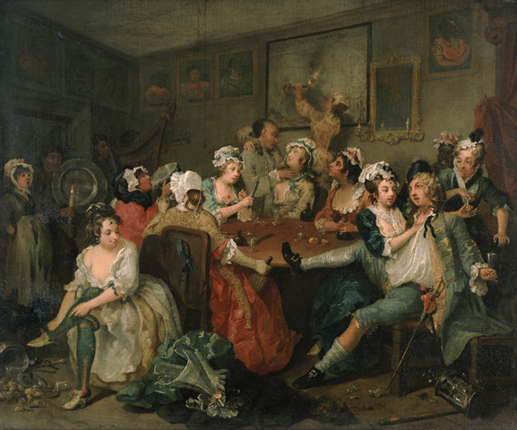 Boucher, Watteau, Hogarth