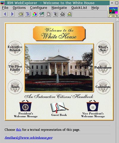 Web momentum moves to US