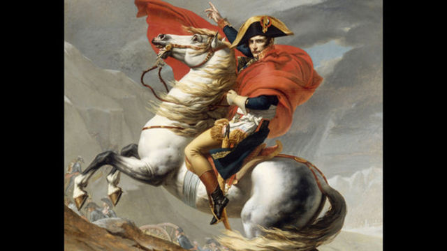 Napoleon as emperor.