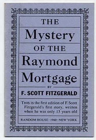 Fitzgerald’s First Publication