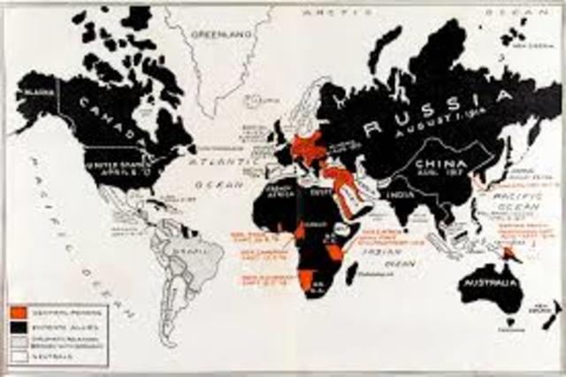 The first big war conflict of history