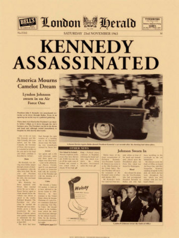 kennedy assassinated