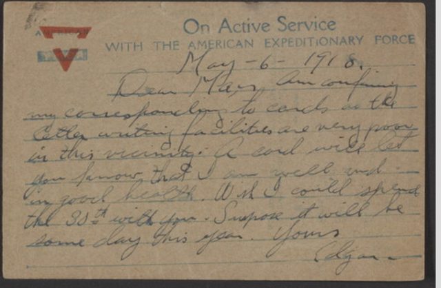 Letter From Mom to Edgar