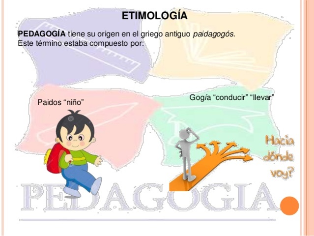 CONCEPTO DE PEDAGOGÍA