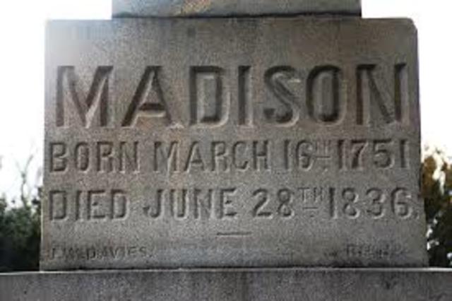 James Madison's Death