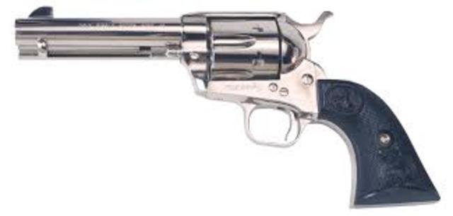 1835 Revolver patented by Colt. Colt now maked many different guns not just a revolver