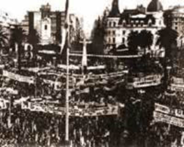 Acto de conmemoración por el Día de los Trabajadores