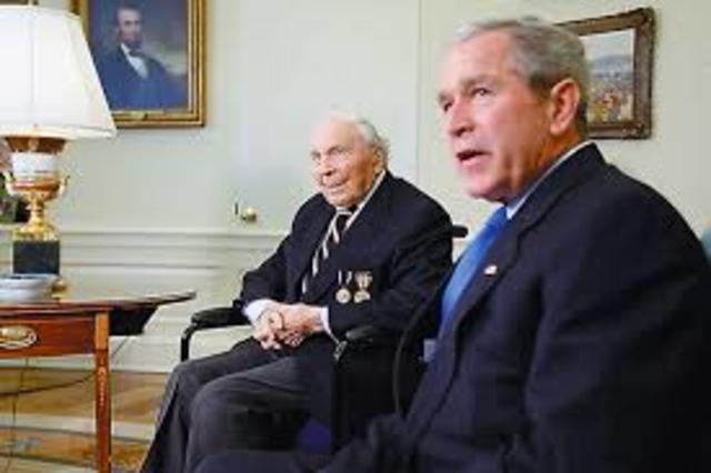 Frank Woodruff Buckles, World War 1 Veteran, Recognized by President of France