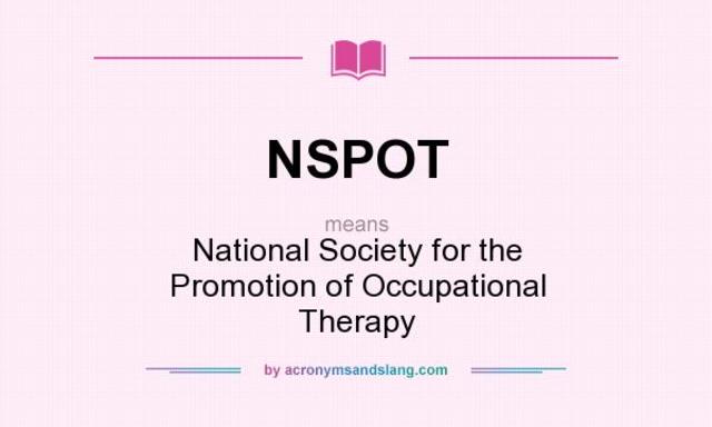 EE.UU Nace la NSPOT (National Society for the Promotion of Occupational Therapy)