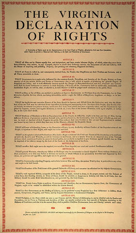 Declaración de los Derechos de Virginia