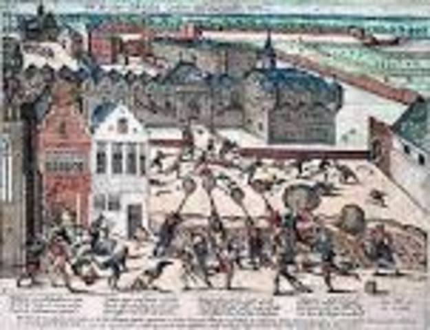 The Thirty Year war began