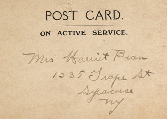 Postcard at Active-Service