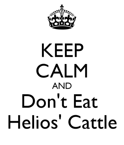 Devouring Helios' Cattle