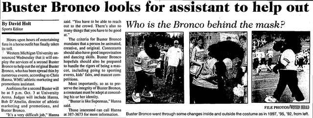 Buster through the years