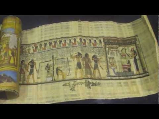 Los egipcios substituyen el papiro por el pergamino