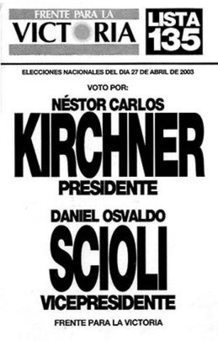 Llamado a elecciones