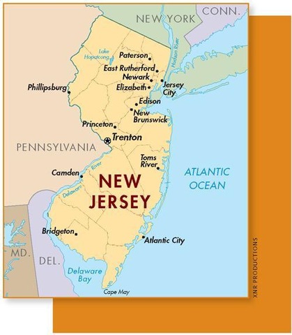 New Jersey the 10th colony
