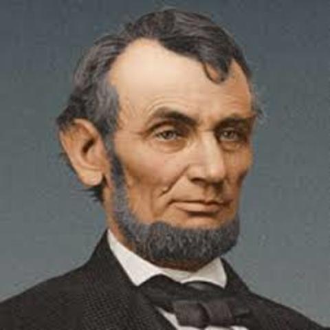 Election of 1860 ( Abraham Lincoln)
