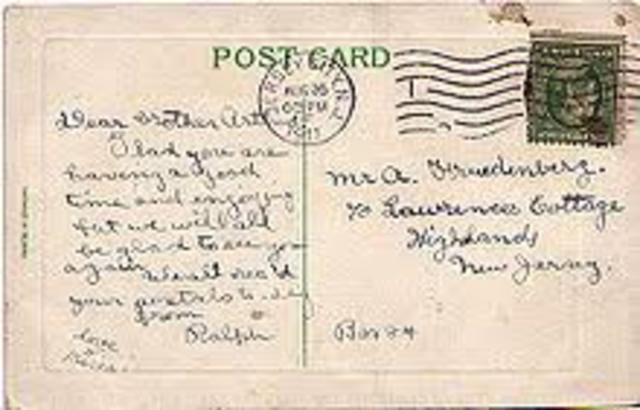 Postcard To Myrtle From Henry McNutt
