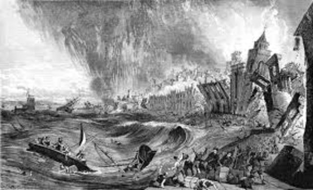 Lisbon, Portugal - November 1, 1755