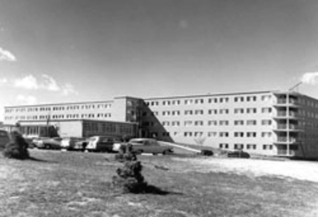 The first cafeteria was built in 1948