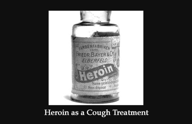 Heroin used as cough medicine