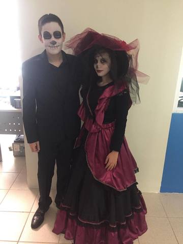 Participación del Día de Muertos en la Prepa Tec