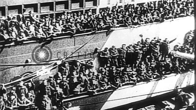 Hillie:First time being shot at on our way to France