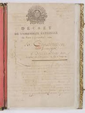 PRIMEIRA CONSTITUCIÓN FRANCESA