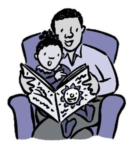 Dad Reading To  Me