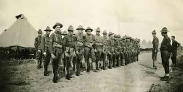 The Regiment was moved to Columbus