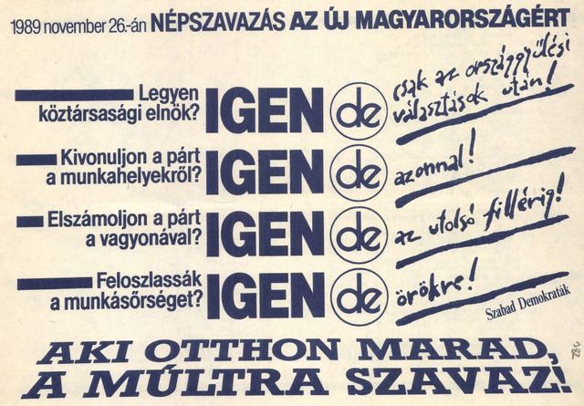 Négyigenes népszavazás