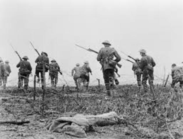 Start Of The Battle of The Somme