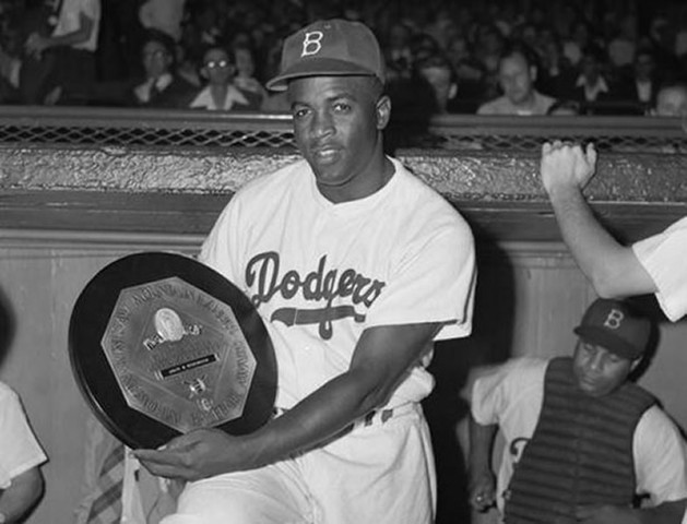 Jackie Robinson is a M.V.P.
