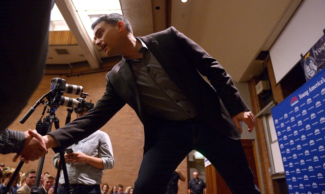 Ben Shapiro met with protest as he speaks on campus to "take on leftist myth of diversity"