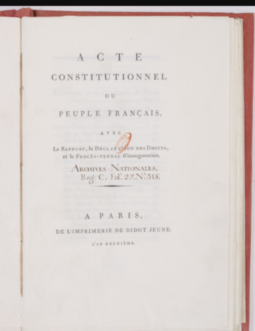 Constitución de 1793