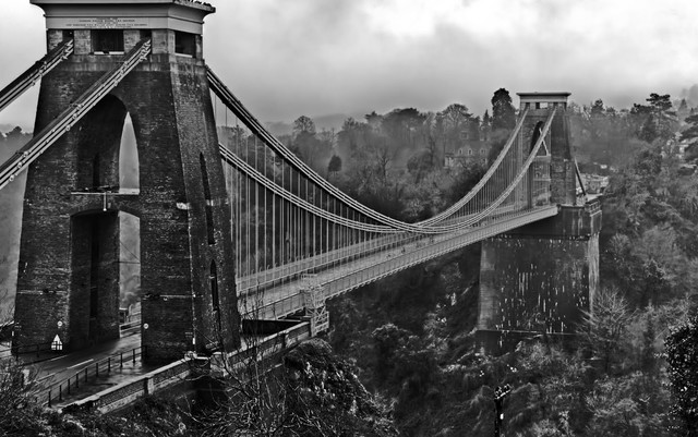 The rebuilt of Bristol bridge